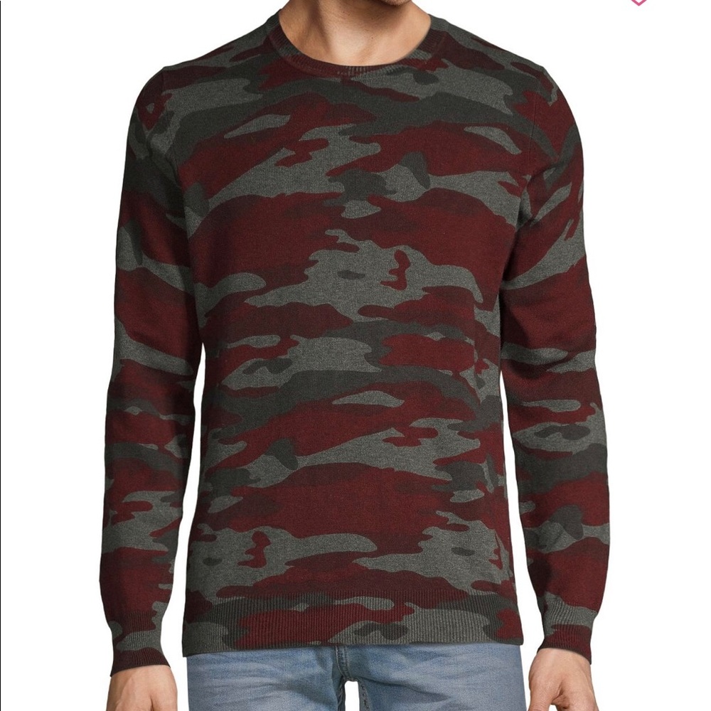 NWT Men's Sweatshirt Pure Navy Military Design